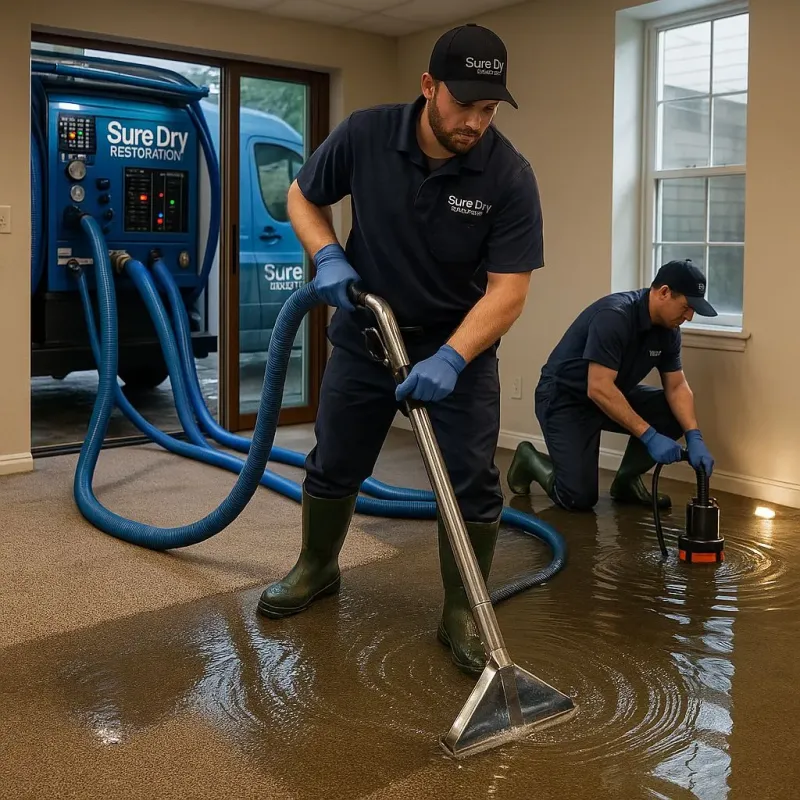 Water Extraction and Removal process in Luxemburg, WI